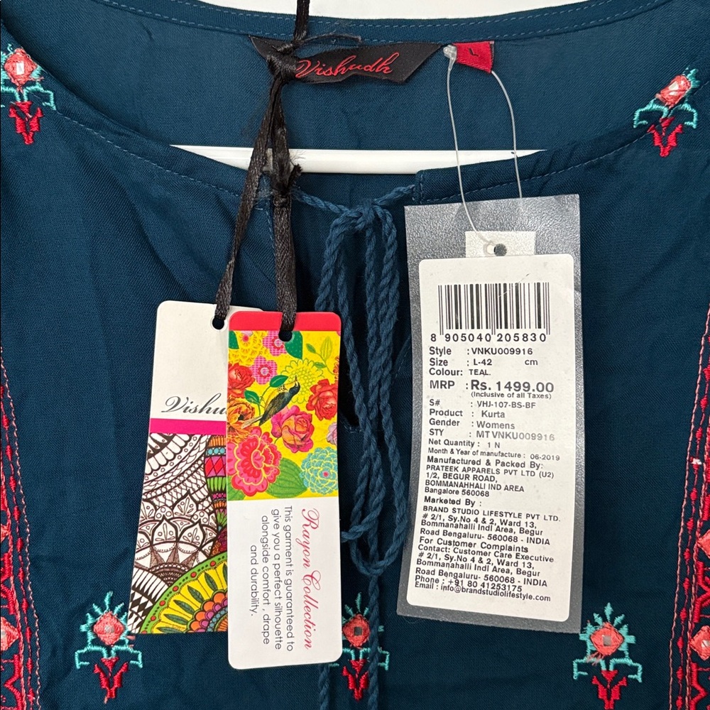 Indian kurta - Picture 3 of 10